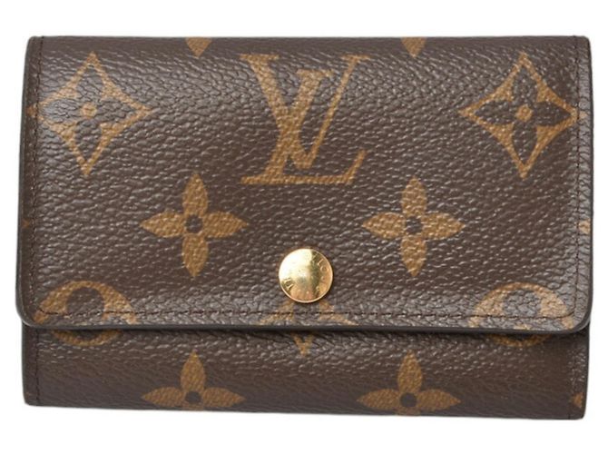 Portachiavi Monogram Louis Vuitton Marrone - vista 2