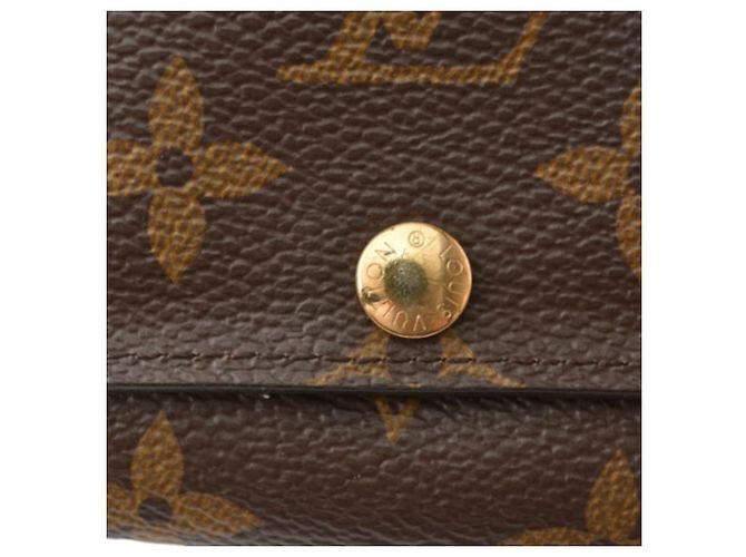 Portachiavi Monogram Louis Vuitton Marrone - vista 4