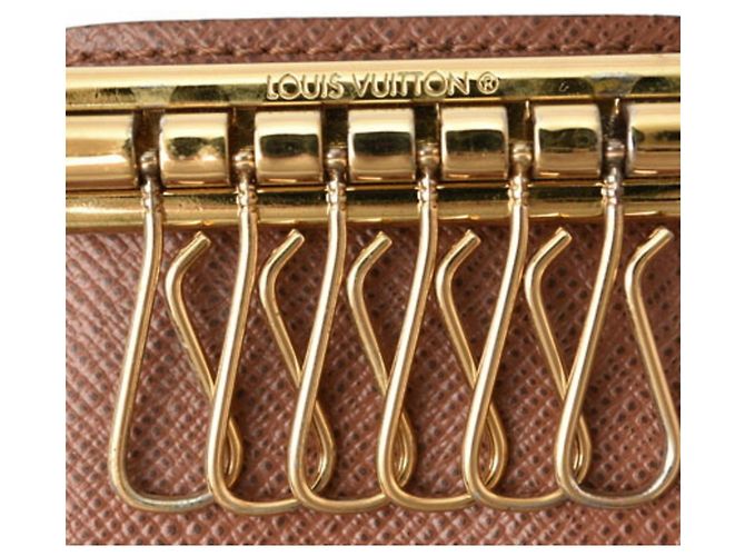 Portachiavi Monogram Louis Vuitton Marrone - vista 6