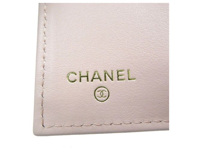 Cartera plegable Chanel 19 Disneuf Small Coco Mark Rosa - vista 9