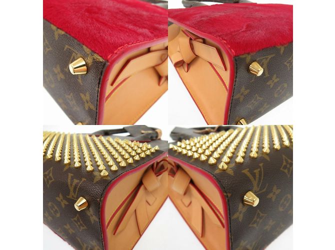 Borsa Monogram Iconoclast Louis Vuitton x Christian Louboutin Marrone Monogramma - vista 9