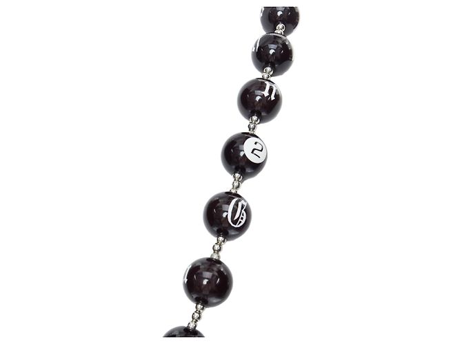 John Galliano Gothic Logo Number Lucky Ball Necklace - view 2