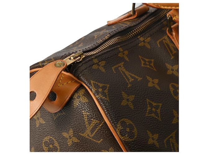 Borsa Boston Speedy 40 Louis Vuitton Marrone Monogramma - vista 5