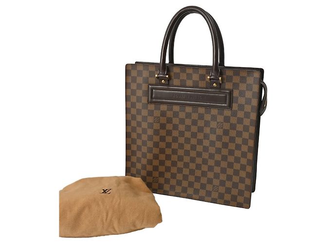 Borsa Louis Vuitton Venice GM Multicolore Damier ebene - vista 10