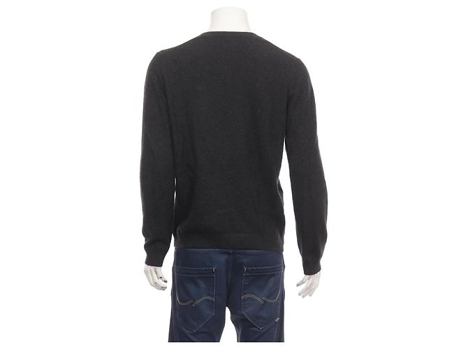 Suéter Strenesse de cashmere cinza escuro Cinza antracite - vista 2