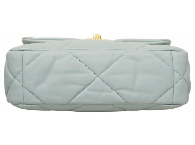 Borsa a mano Chanel 19 in blu cielo Blu chiaro - vista 3