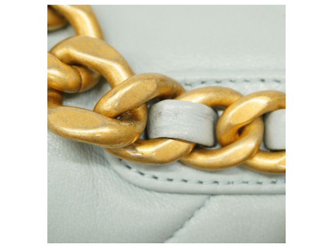 Borsa a mano Chanel 19 in blu cielo Blu chiaro - vista 7