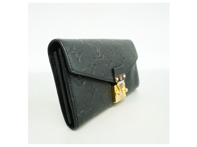 Metis Cartera larga Louis Vuitton Monogram Empreinte Negro - vista 2