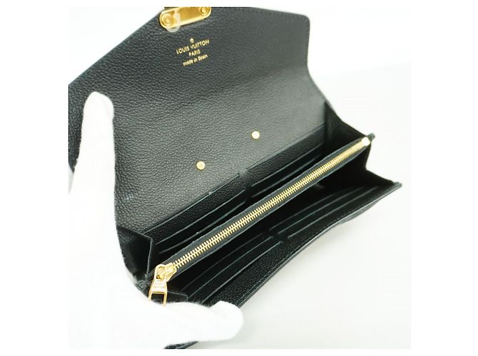 Metis Cartera larga Louis Vuitton Monogram Empreinte Negro - vista 3