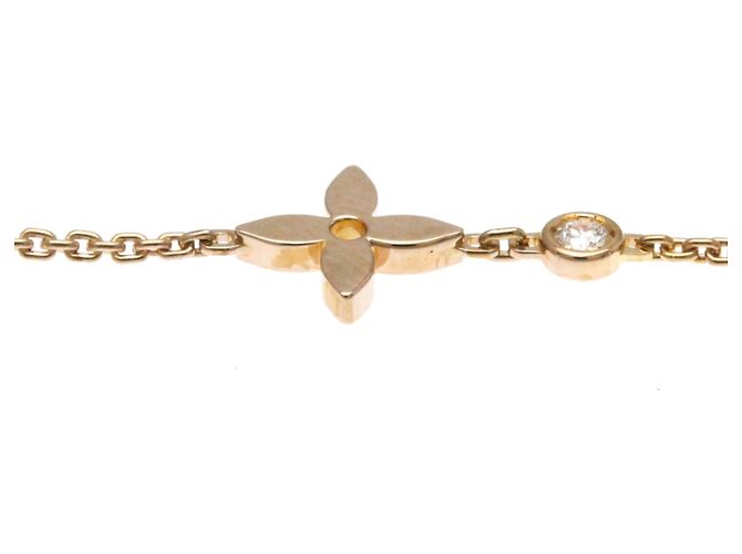 Collana Pendente Monogram Idylle Louis Vuitton D'oro - vista 6
