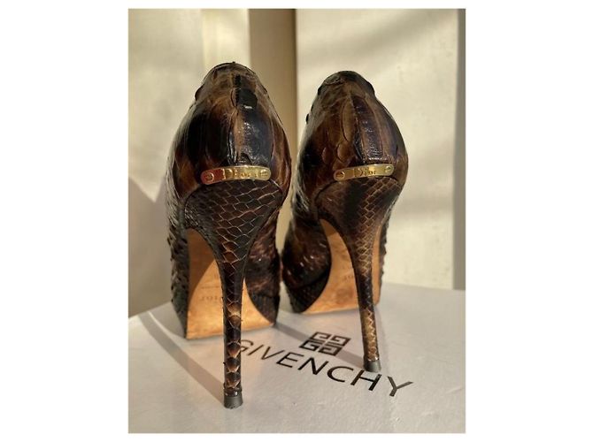 Christian Dior DIOR Miss Dior Python Braune Pumps - Ansicht 5