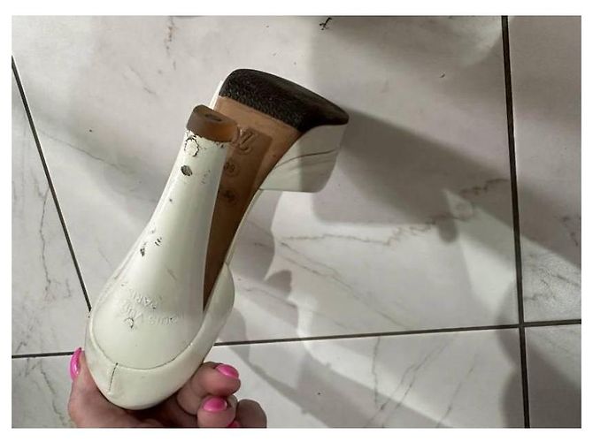 Montsouris Louis Vuitton Absätze Apfelweiß - Ansicht 4