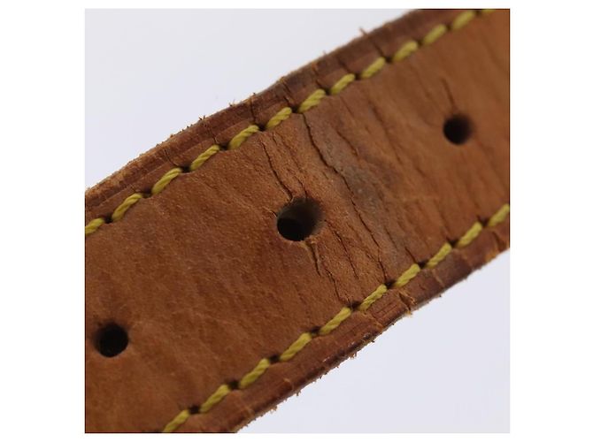 LOUIS VUITTON Adjustable Shoulder Strap Leather 31.5""-38.2"" Beige Auth 89208 - view 11