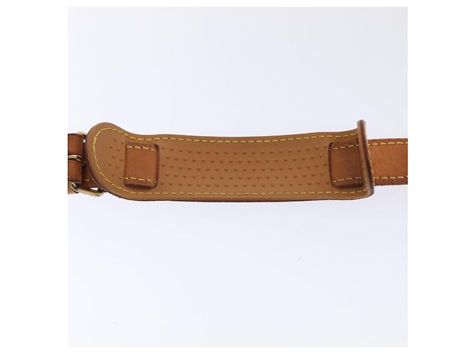LOUIS VUITTON Adjustable Shoulder Strap Leather 31.5""-38.2"" Beige Auth 89208 - view 9
