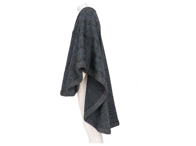Autre Marque Cape en laine grise Avagolf - vue 3