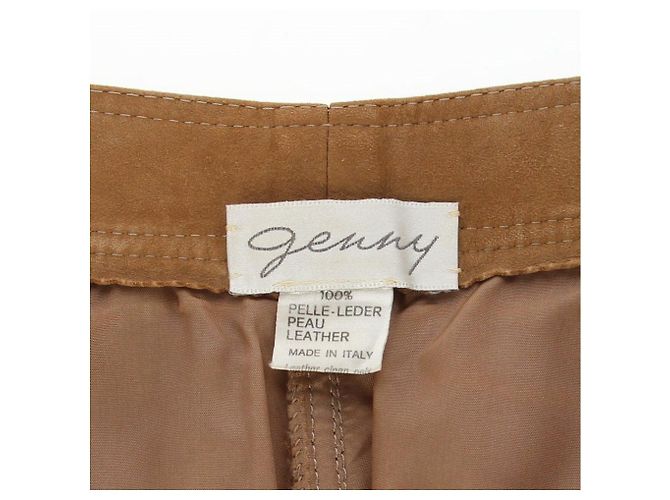 Beige Wildlederhose Genny - Ansicht 6