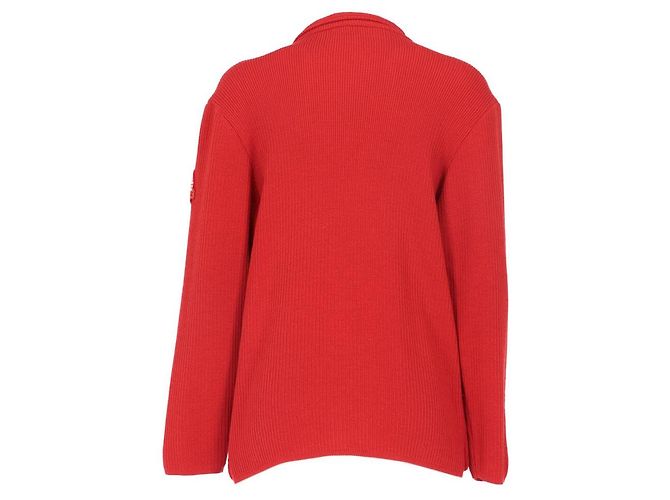 Les Copains Rote Wolljacke - Ansicht 2