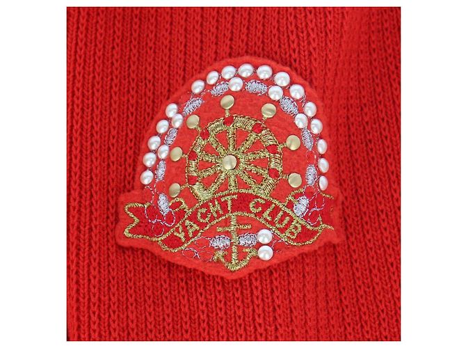 Les Copains Rote Wolljacke - Ansicht 5