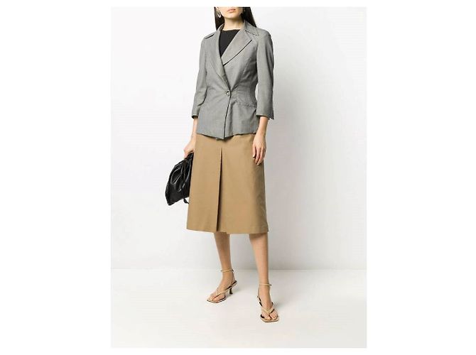 Grau Wolljacke Gianfranco Ferré - Ansicht 2