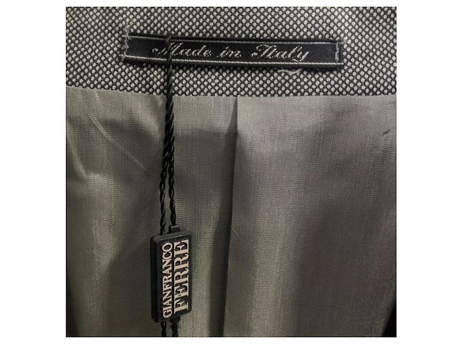 Grau Wolljacke Gianfranco Ferré - Ansicht 6