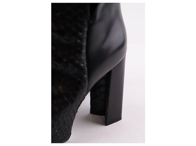Louis Vuitton Botas de cuero Negro - vista 4