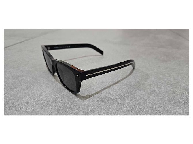 Occhiali Prada PR A17S in acetato nero - vista 6