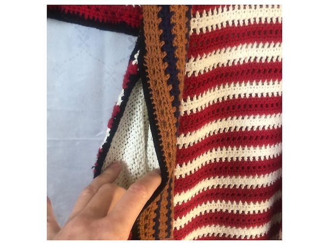 Abito all'uncinetto Dsquared2 in cotone multicolore - vista 6