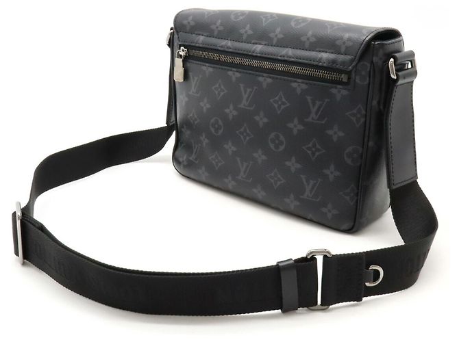 Borsa a Spalla District PM Monogram Eclipse Louis Vuitton - vista 3