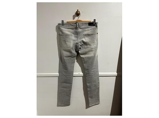 Jeans DSQUARED2 T.FR 42 Cotone Grigio - vista 2