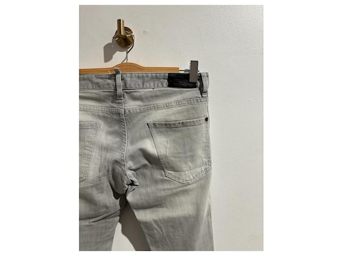 Jeans DSQUARED2 T.FR 42 Cotone Grigio - vista 7
