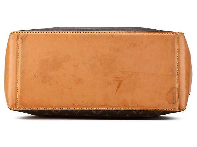 Borsa tote Cabas Mezzo in monogramma Louis Vuitton marrone - vista 3