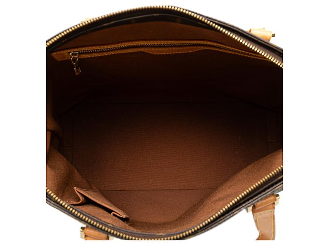 Borsa tote Cabas Mezzo in monogramma Louis Vuitton marrone - vista 4