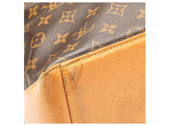 Borsa tote Cabas Mezzo in monogramma Louis Vuitton marrone - vista 7