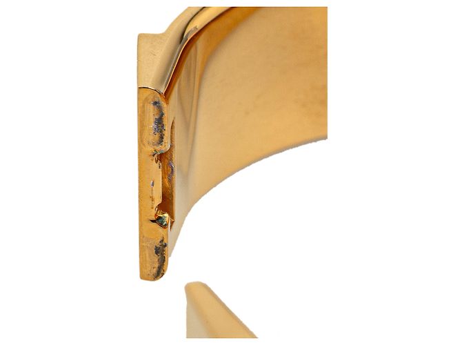 Rotes Hermès breites Emaille-Elefanten-Hingearmband 60 - Ansicht 5