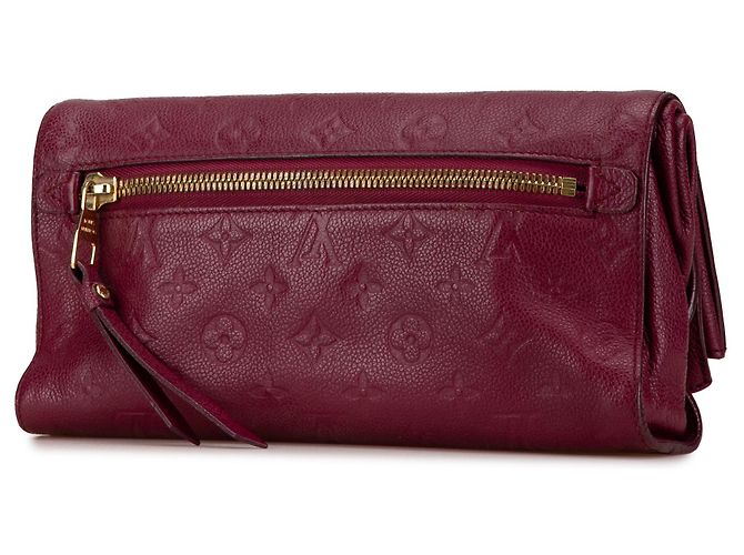 Clutch Petillante in Monogram Empreinte Rosso Louis Vuitton - vista 2