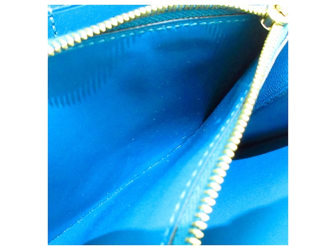 Constance Hermès HERMES Purses, wallets & cases T.  Leather Blue - view 3