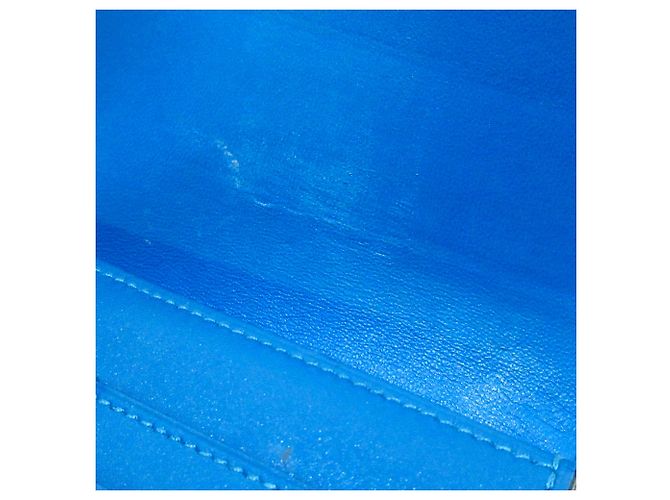 Constance Hermès HERMES Purses, wallets & cases T.  Leather Blue - view 4