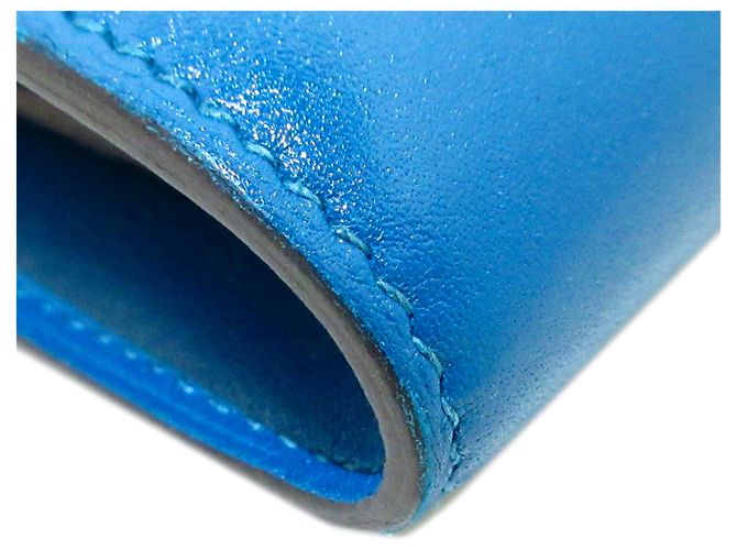 Constance Hermès HERMES Purses, wallets & cases T.  Leather Blue - view 8