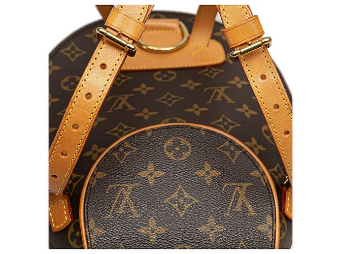 Zaino Ellipse Monogram Louis Vuitton marrone - vista 8