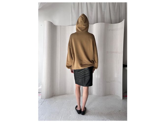 Sudadera con emblema de Balenciaga Beige - vista 6