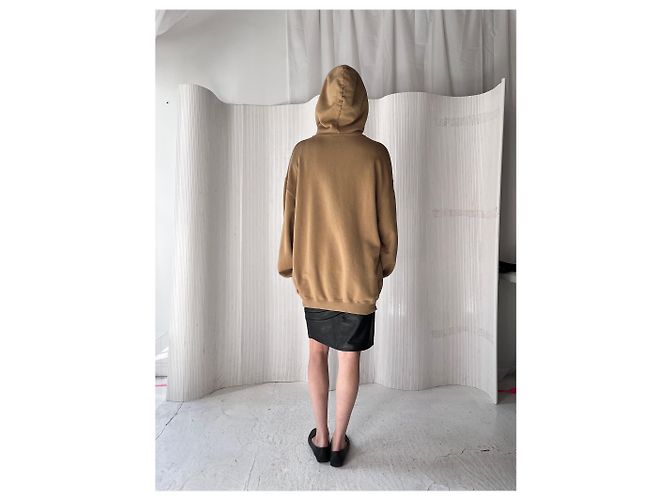 Sudadera con emblema de Balenciaga Beige - vista 7