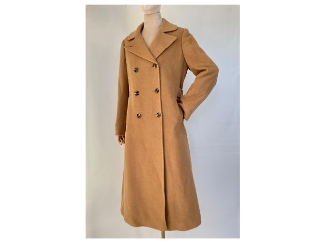 No Name Camel Double Breasted Peacoat - view 10