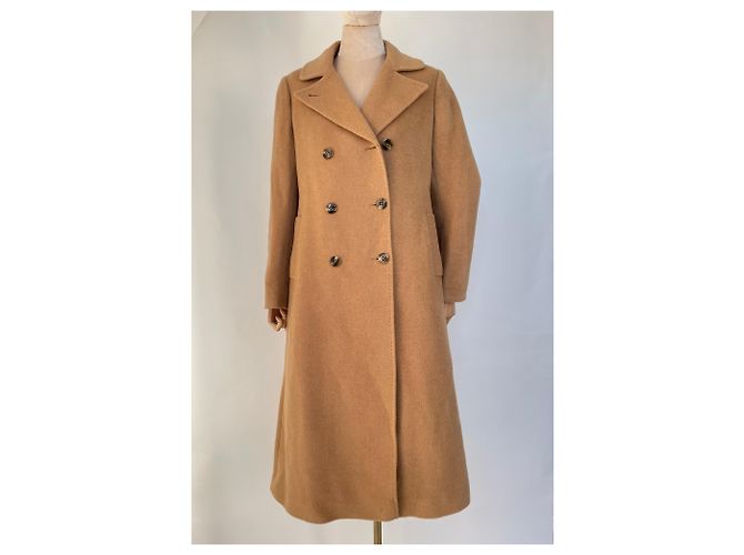 No Name Camel Double Breasted Peacoat - view 16