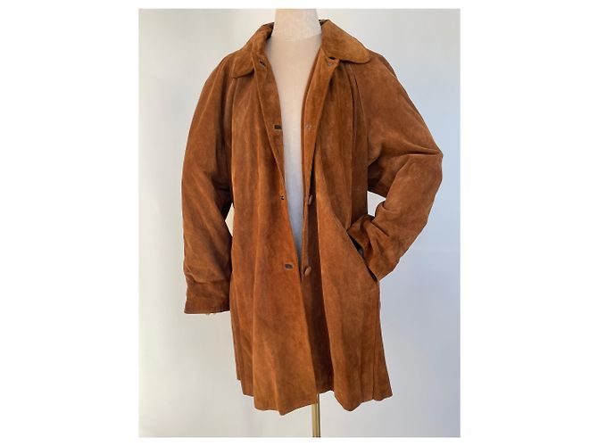 Haider Ackermann Italienische Cognac Wildlederjacke - Ansicht 11