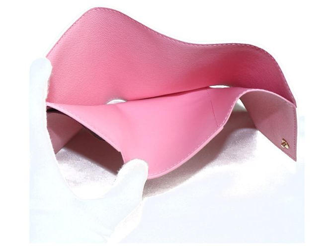 Louis Vuitton Victorine Dreifach-Brieftasche Pink Angeln - Ansicht 4