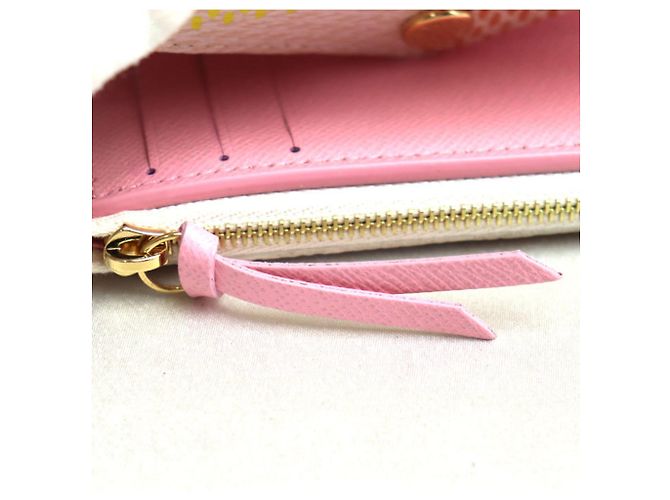 Louis Vuitton Victorine Dreifach-Brieftasche Pink Angeln - Ansicht 6