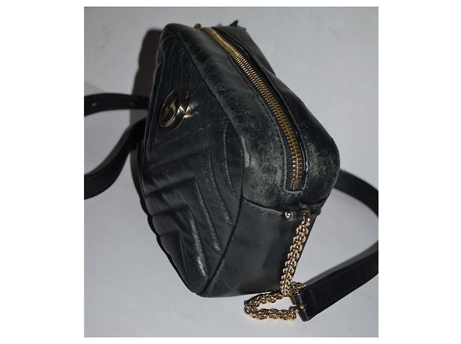 Bolso de mano Giorgio Armani de cuero negro - vista 5