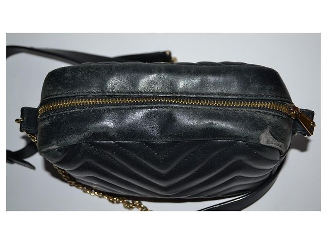 Bolso de mano Giorgio Armani de cuero negro - vista 8