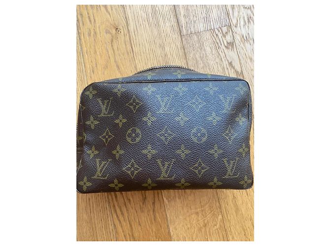 Beauty case Louis Vuitton Monogram Marrone - vista 2