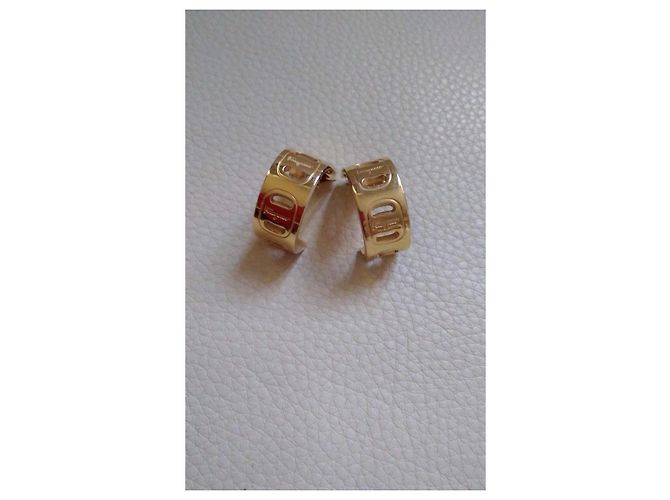 Salvatore Ferragamo Ohrringe Clip Goldfarben Golden - Ansicht 6